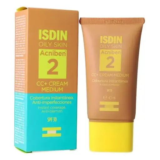 [216841] Isdin Acniben CC Cream Medium SPF 30 40ML 