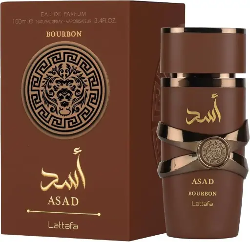 [340362] Lattafa Asad Bourbon Eau De Parfum Spray 100ML