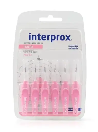 [172796] Interprox Interproximal Nano 0,7mm 6 Ud